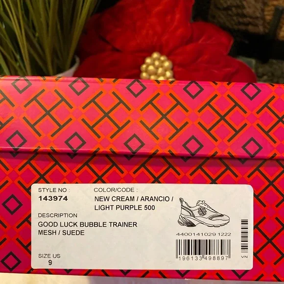 TORY BURCH GOOD LUCK BUBBLE TRAINER - Picture 9 of 9